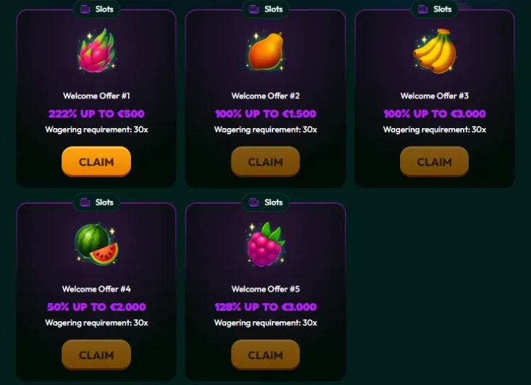 Tucan casino welcome bonus